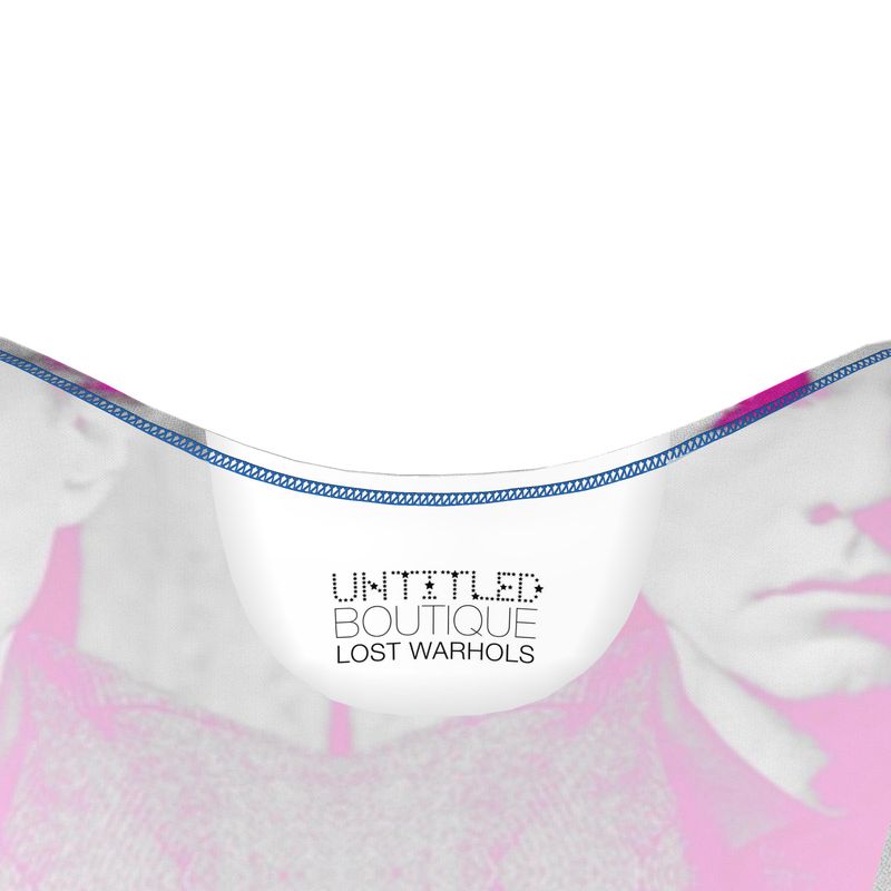 UNTITLED x Lost Warhols "LOST WARHOLS" Pink Bodycon Dress