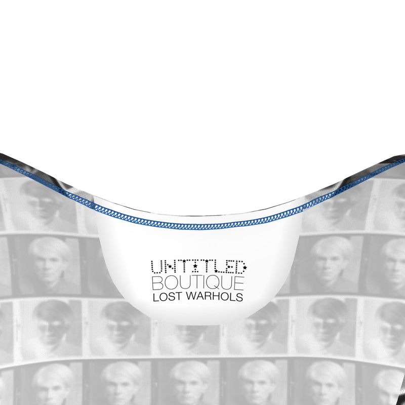 UNTITLED x Lost Warhols "LOST WARHOLS" Black and White Bodycon Dress
