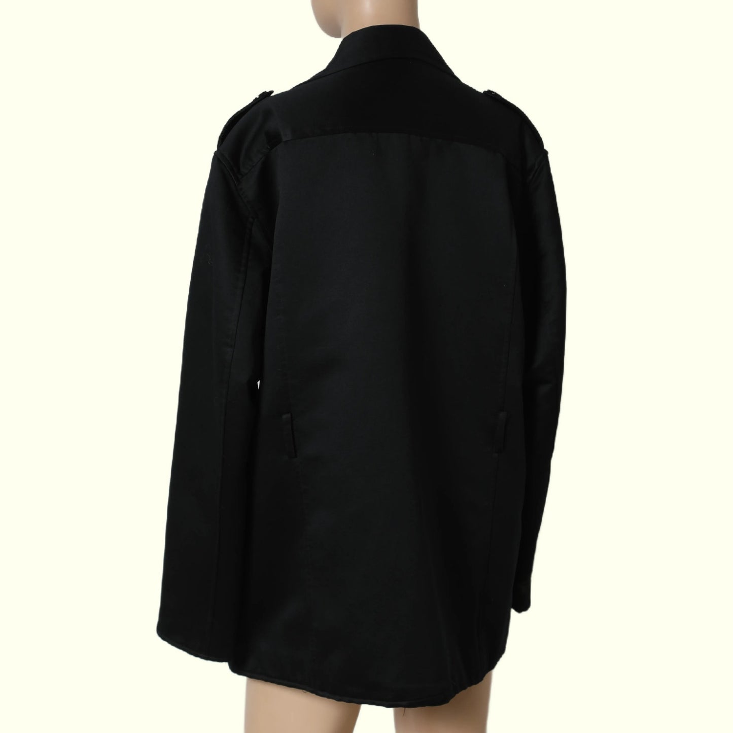 MARK EISEN Vintage Y2K Black Double Breasted Tuxedo Blazer