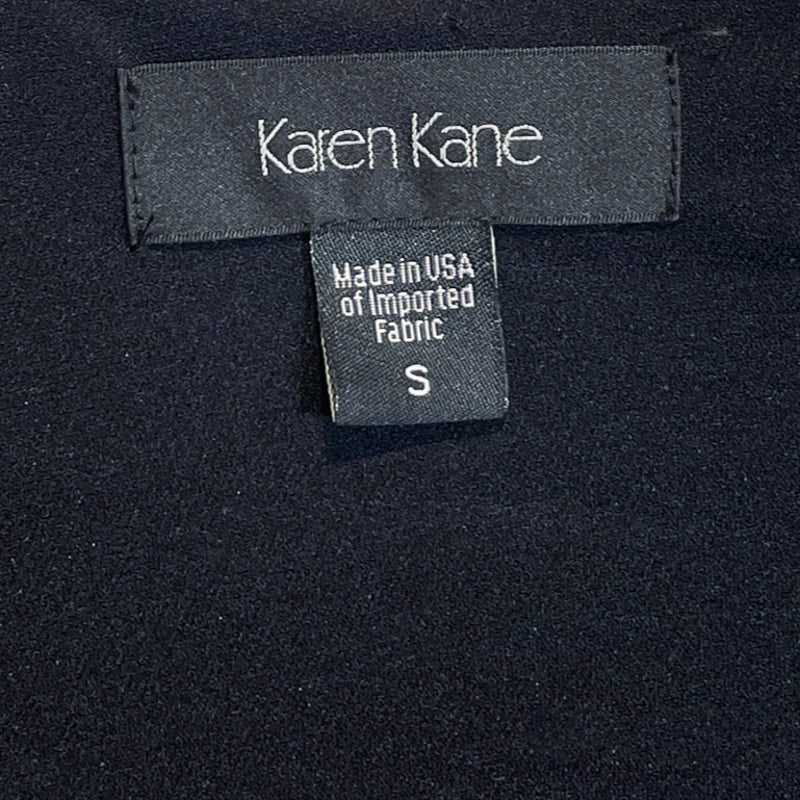 KAREN KANE Blue and Silver Sequin Cocktail Dress