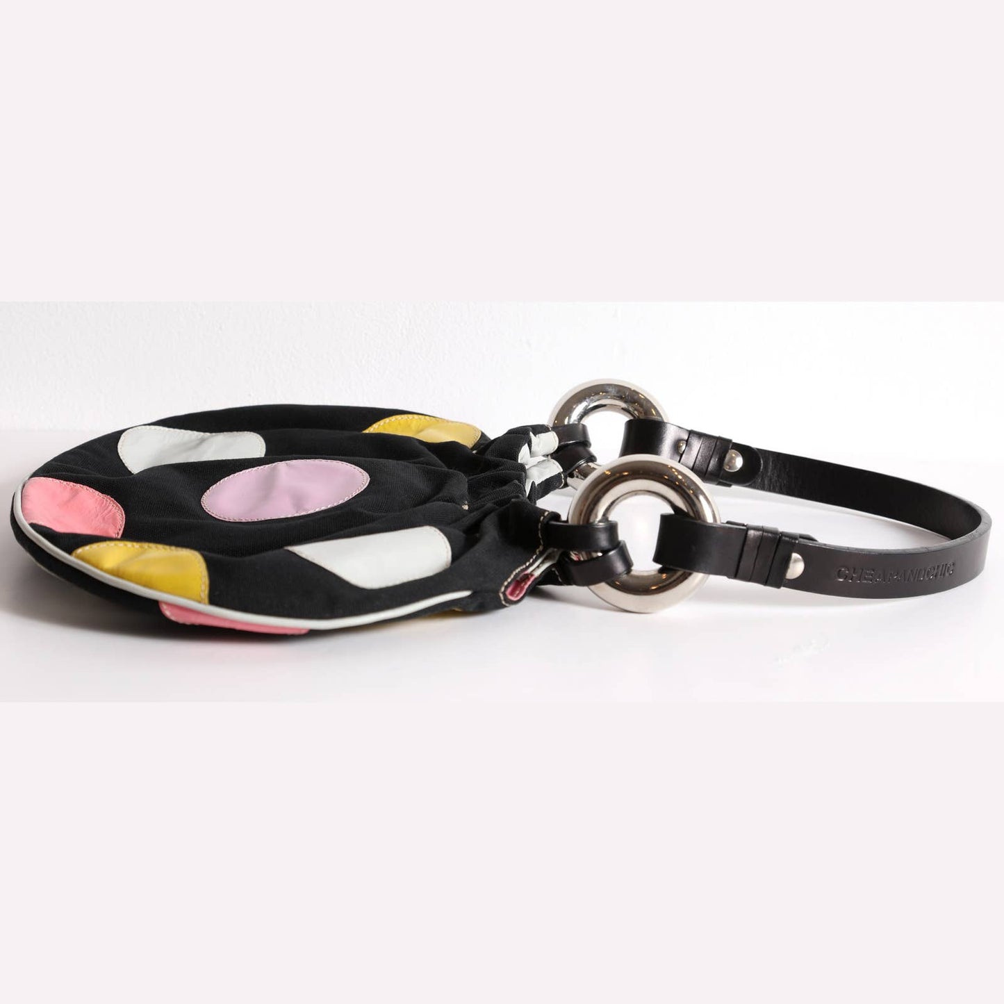 MOSCHINO Multicolor Polka Dot Shoulder Bag