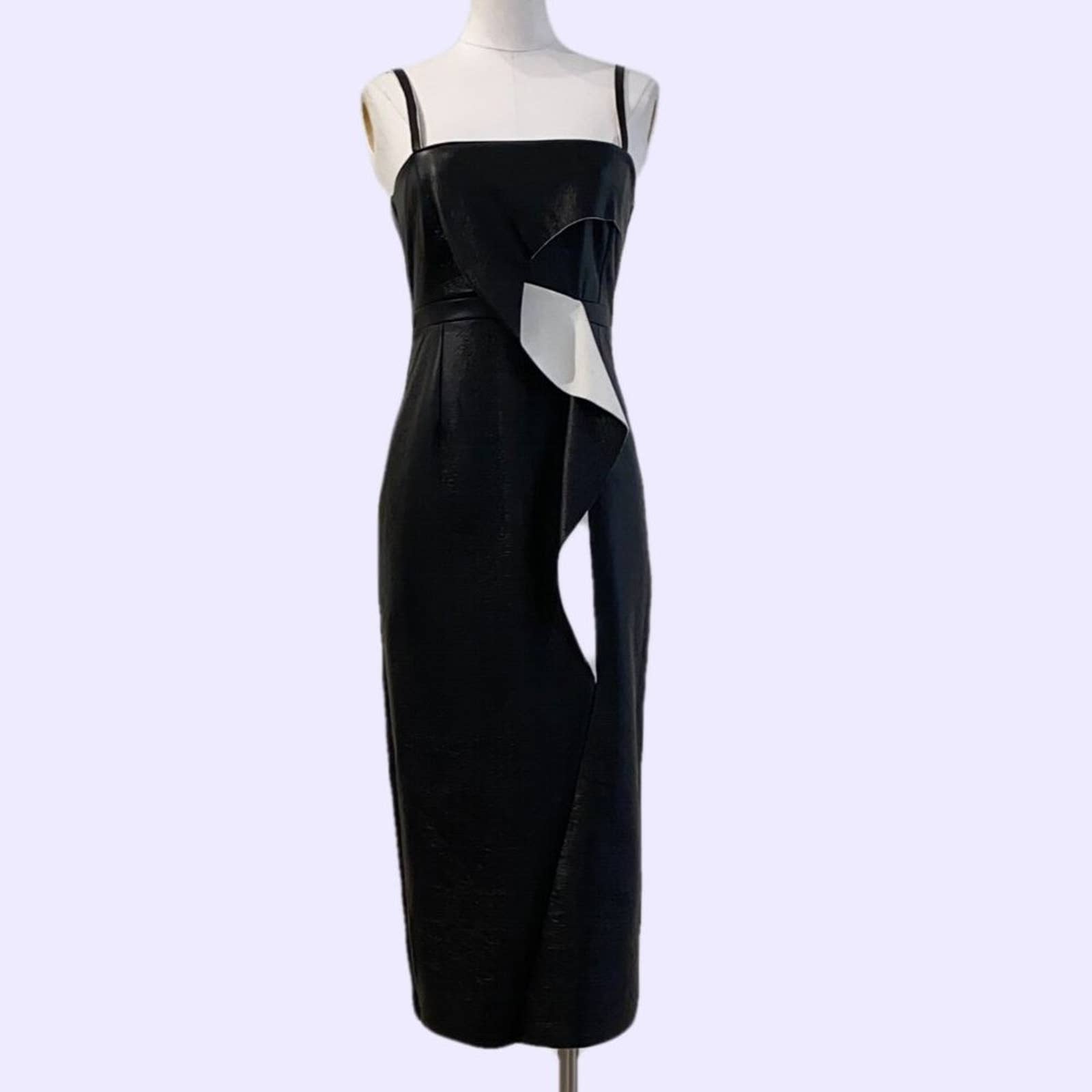 french connection faux leather dress Dessa Faux Leather Mini Dress