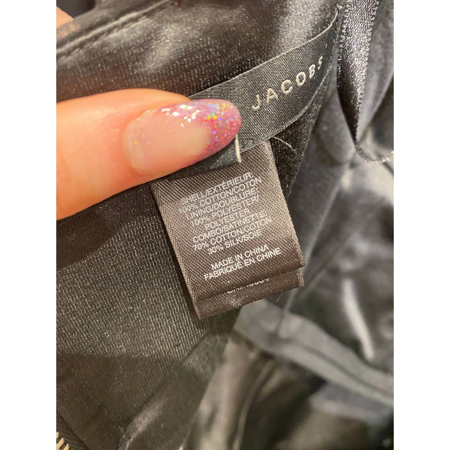 MARC BY MARC JACOBS Strapless Black Mini Dress