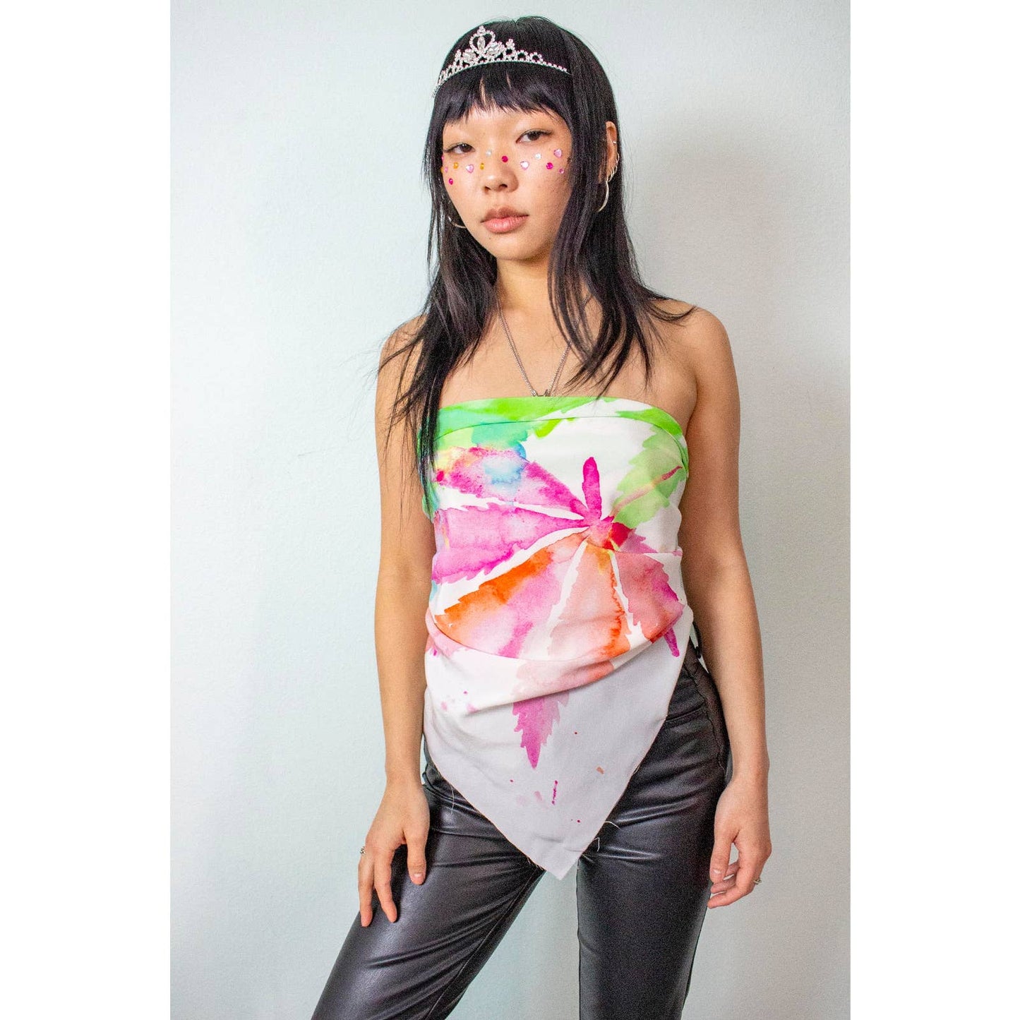 UNTITLED X FAHREN FEINGOLD "RGB CBD" SILK SCARF Limited Edition