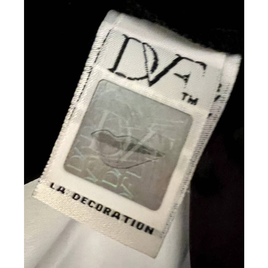 DIANE VON FURSTENBERG Black & Blue Abstract Embroidered Sleeveless Sheath Dress