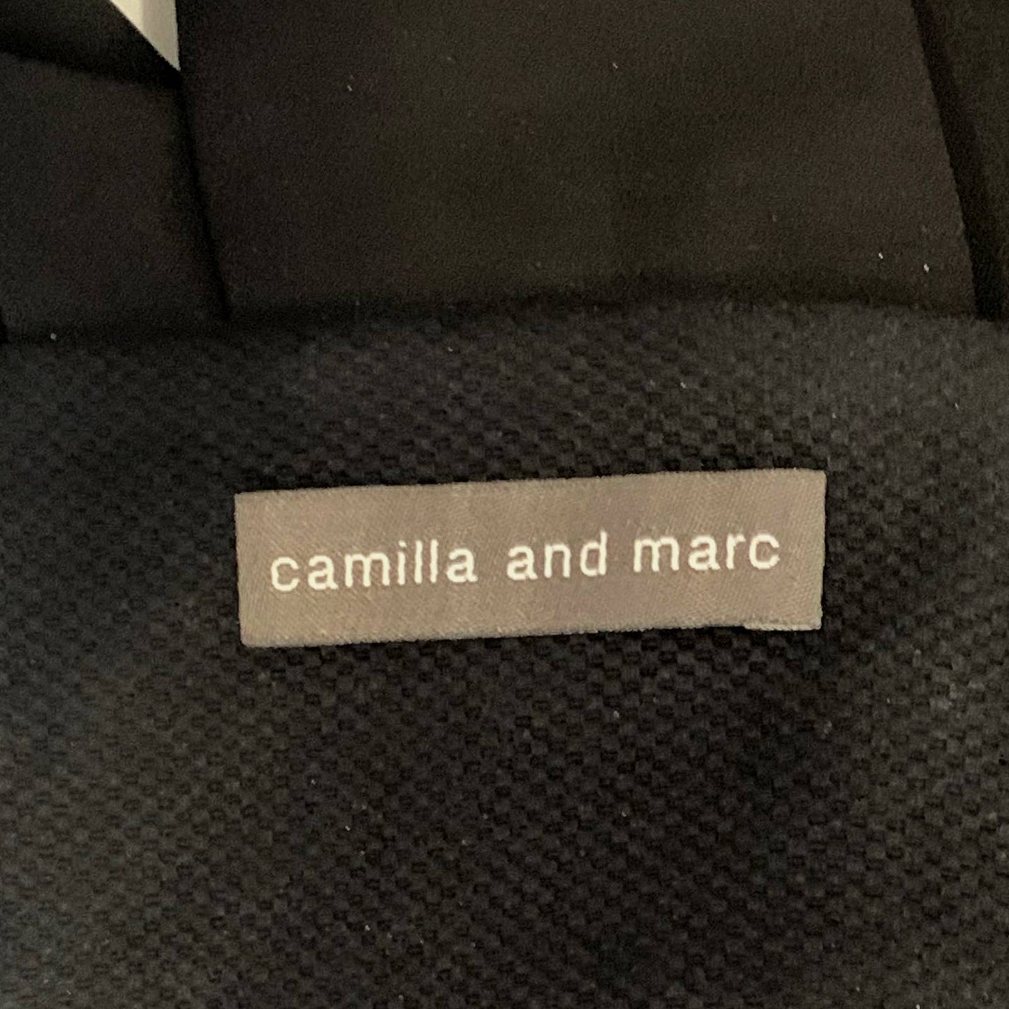 CAMILLA AND MARC Black with Open Back Sleeveless Mini Dress