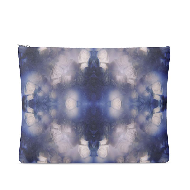UNTITLED x Indira Cesarine "Les Roses Violettes" Kaleidoscopic Clutch Bag - Limited Edition