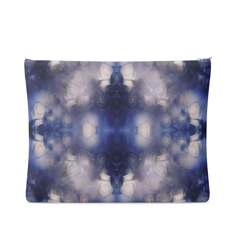 UNTITLED x Indira Cesarine "Les Roses Violettes" Kaleidoscopic Clutch Bag - Limited Edition