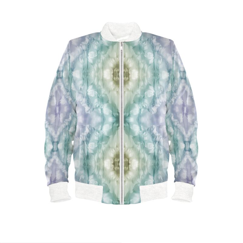 UNTITLED x Indira Cesarine "Field of Flowers" Kaleidoscopic Bomber Jacket - Limited Edition