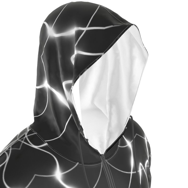 UNTITLED x Indira Cesarine "Lumière" Series Black and White Kaleidoscopic Hazmat Suit - Limited Edition