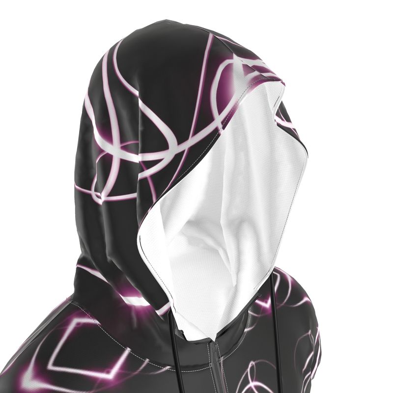 UNTITLED x Indira Cesarine "Lumière" Series Black and Pink Kaleidoscopic Hazmat Suit - Limited Edition