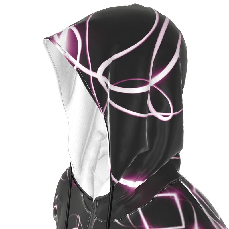 UNTITLED x Indira Cesarine "Lumière" Series Black and Pink Kaleidoscopic Hazmat Suit - Limited Edition