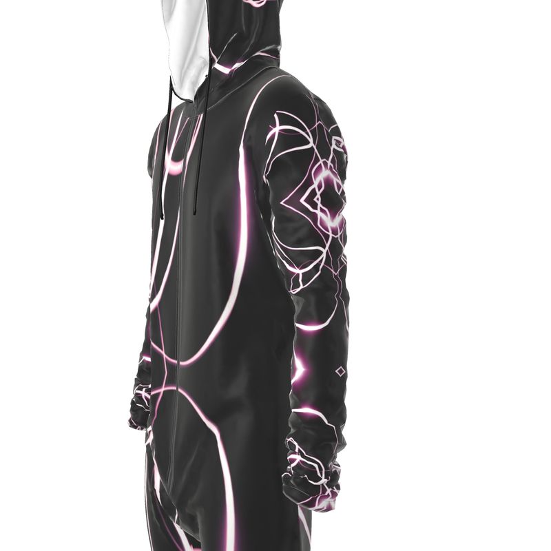 UNTITLED x Indira Cesarine "Lumière" Series Black and Pink Hazmat Suit - Limited Edition