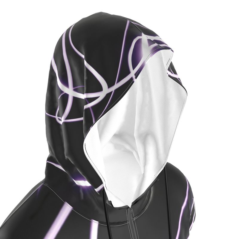UNTITLED x Indira Cesarine "Lumière" Series Black and Violet Hazmat Suit - Limited Edition