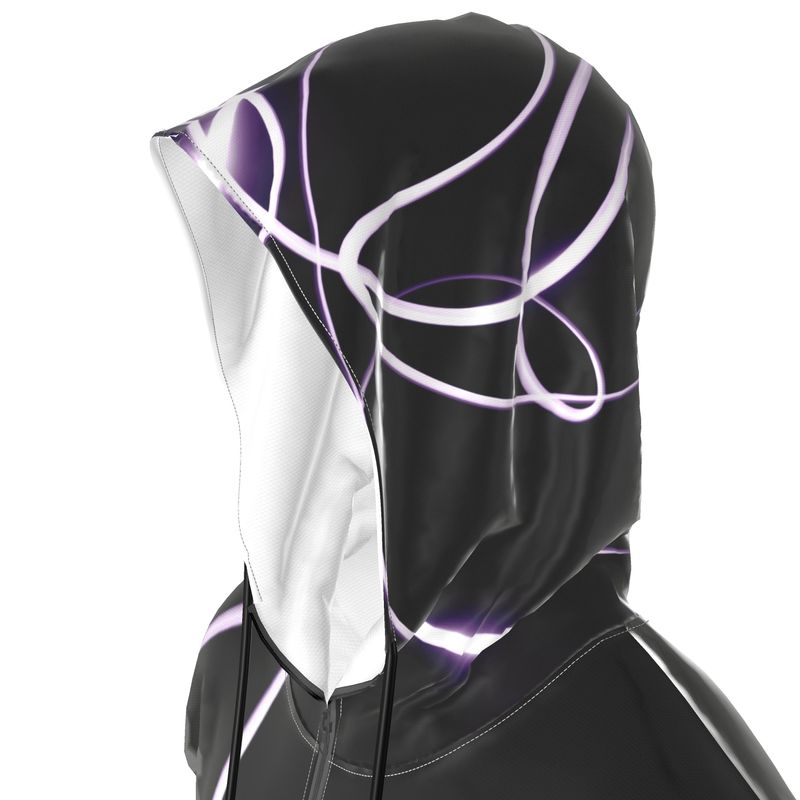 UNTITLED x Indira Cesarine "Lumière" Series Black and Violet Hazmat Suit - Limited Edition