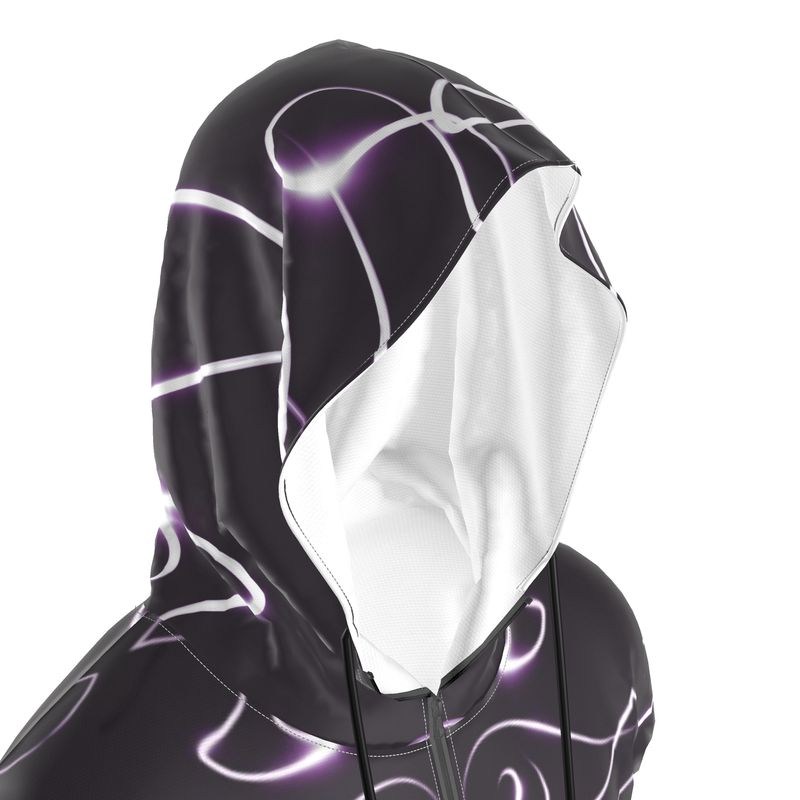 UNTITLED x Indira Cesarine "Lumière" Series Black and Violet Hazmat Suit - Limited Edition