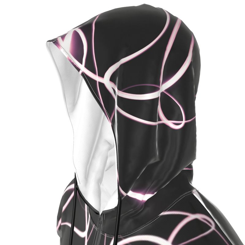 UNTITLED x Indira Cesarine "Lumière" Series Black and Pink Kaleidoscopic Hazmat Jumpsuit - Limited Edition