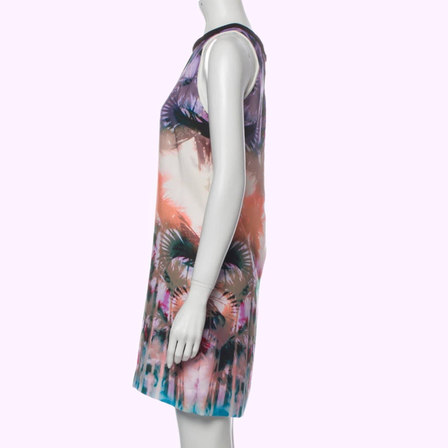 SANDRO Multicolor Printed Mini Dress