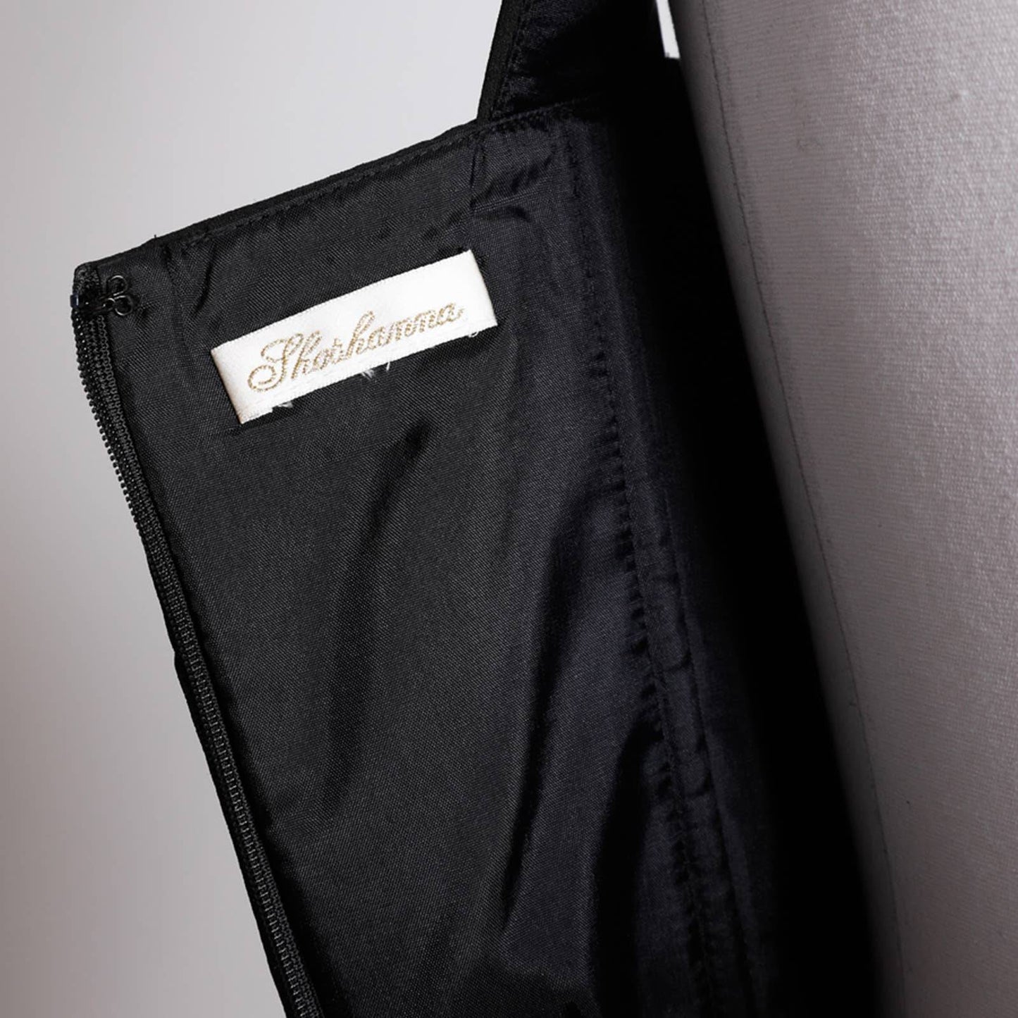 SHOSHANNA Black Dress with Pleated Details