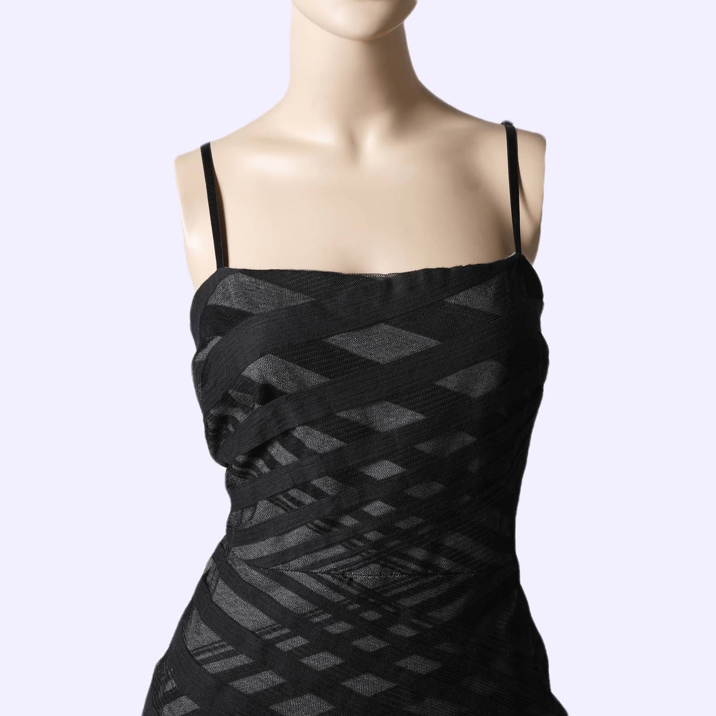 ROBERT RODRIGUEZ Geometric Patterned Sleeveless Mini Dress