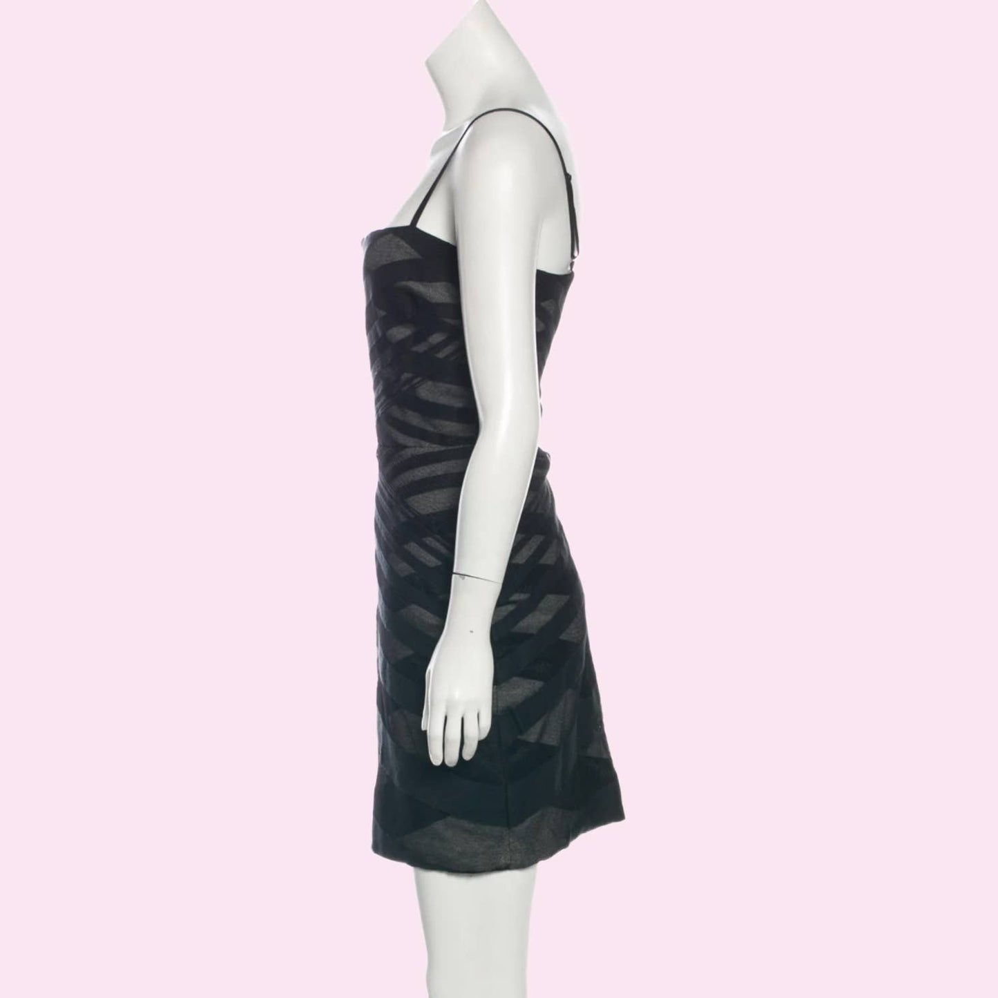 ROBERT RODRIGUEZ Geometric Patterned Sleeveless Mini Dress