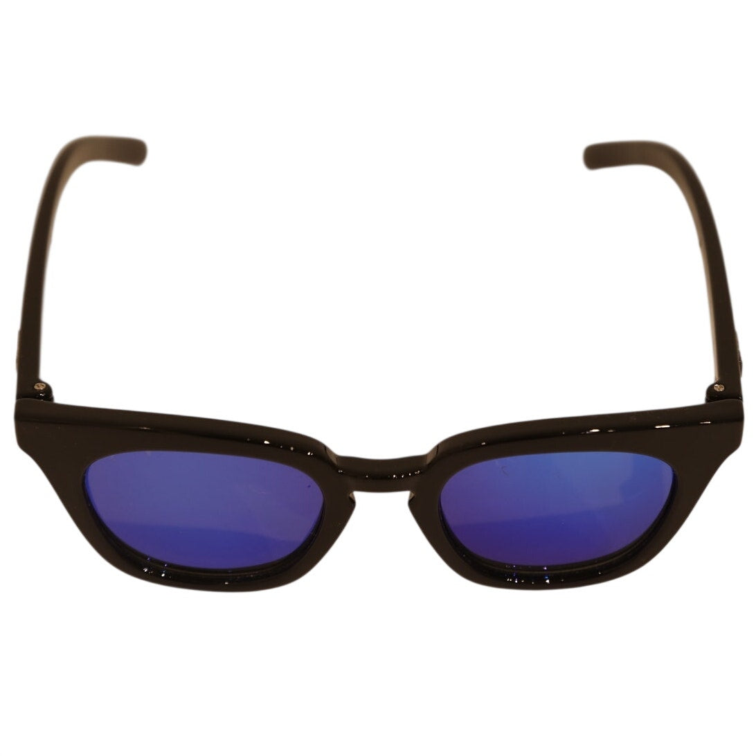 DIM MAK by Steve Aoki Black Polarized Blue Lens Sunglasses