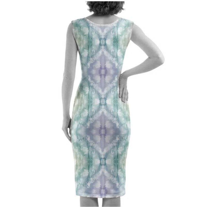 UNTITLED x Indira Cesarine "Field of Flowers" Kaleidoscopic Bodycon Dress - Limited Edition