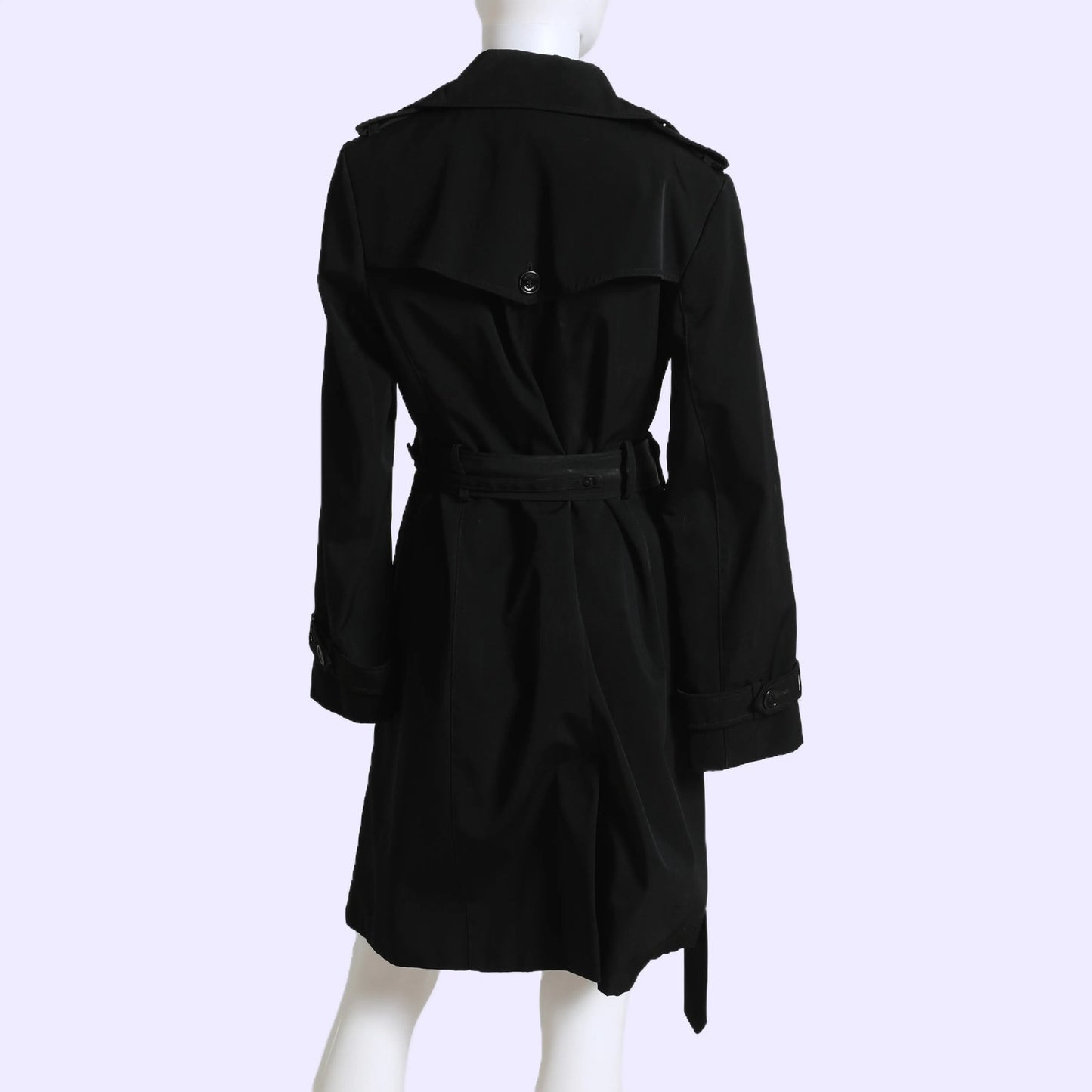 CALVIN KLEIN Black Trench Coat