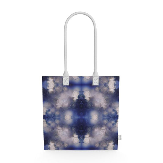 UNTITLED x Indira Cesarine "Les Roses Violettes" Kaleidoscopic Canvas Tote Bag - Limited Edition