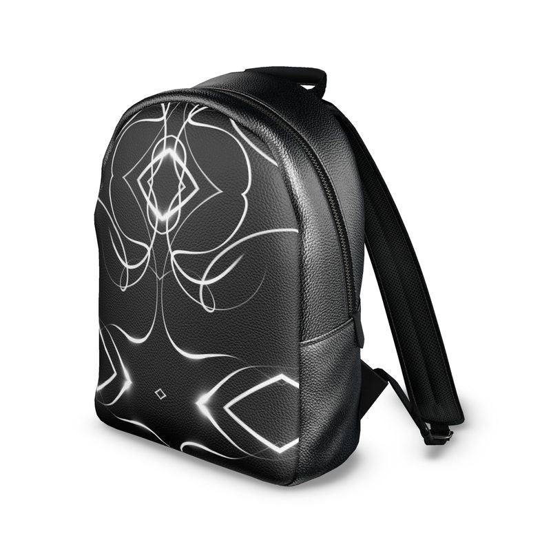 UNTITLED x Indira Cesarine "Lumière Series" Black and White Backpack