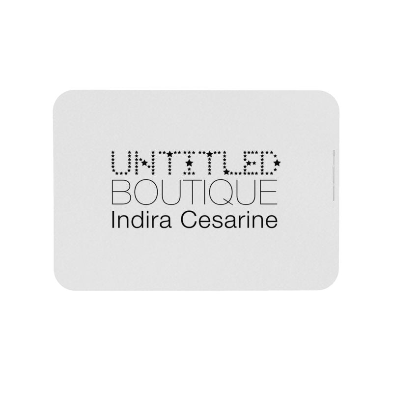 UNTITLED x Indira Cesarine "Lumière Series" Black and White Backpack