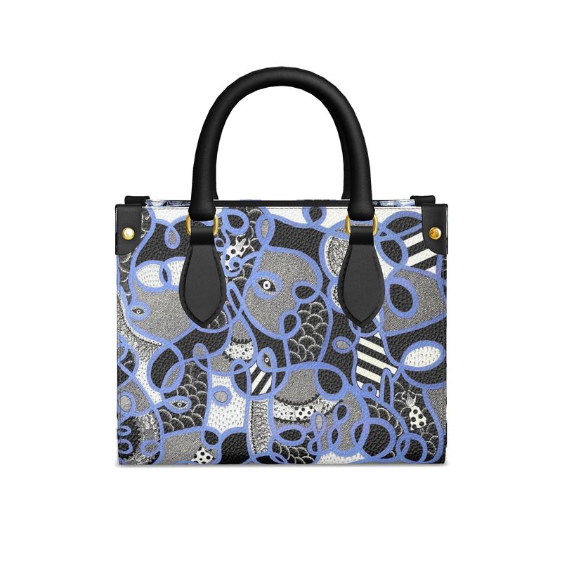 UNTITLED x Gwendoline Finaz de Villaine "BLUE HOUR" Mini Shopper Bag - Limited Edition