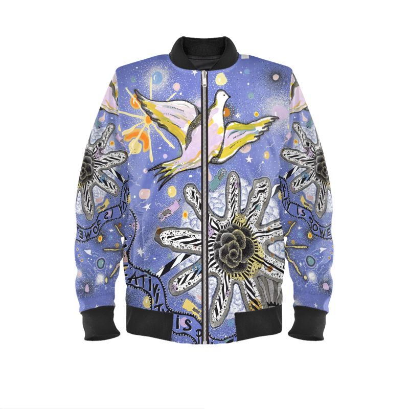 UNTITLED x Gwendoline Finaz de Villaine "CREATIVITY" Bomber Jacket - Limited Edition