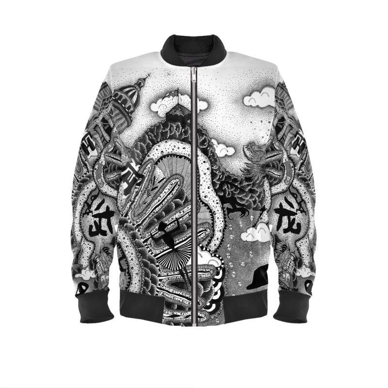 UNTITLED x Gwendoline Finaz de Villaine "DRAGON" Bomber Jacket - Limited Edition