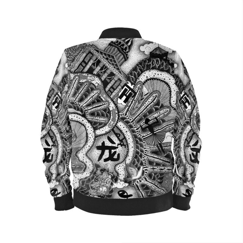 UNTITLED x Gwendoline Finaz de Villaine "DRAGON" Bomber Jacket - Limited Edition