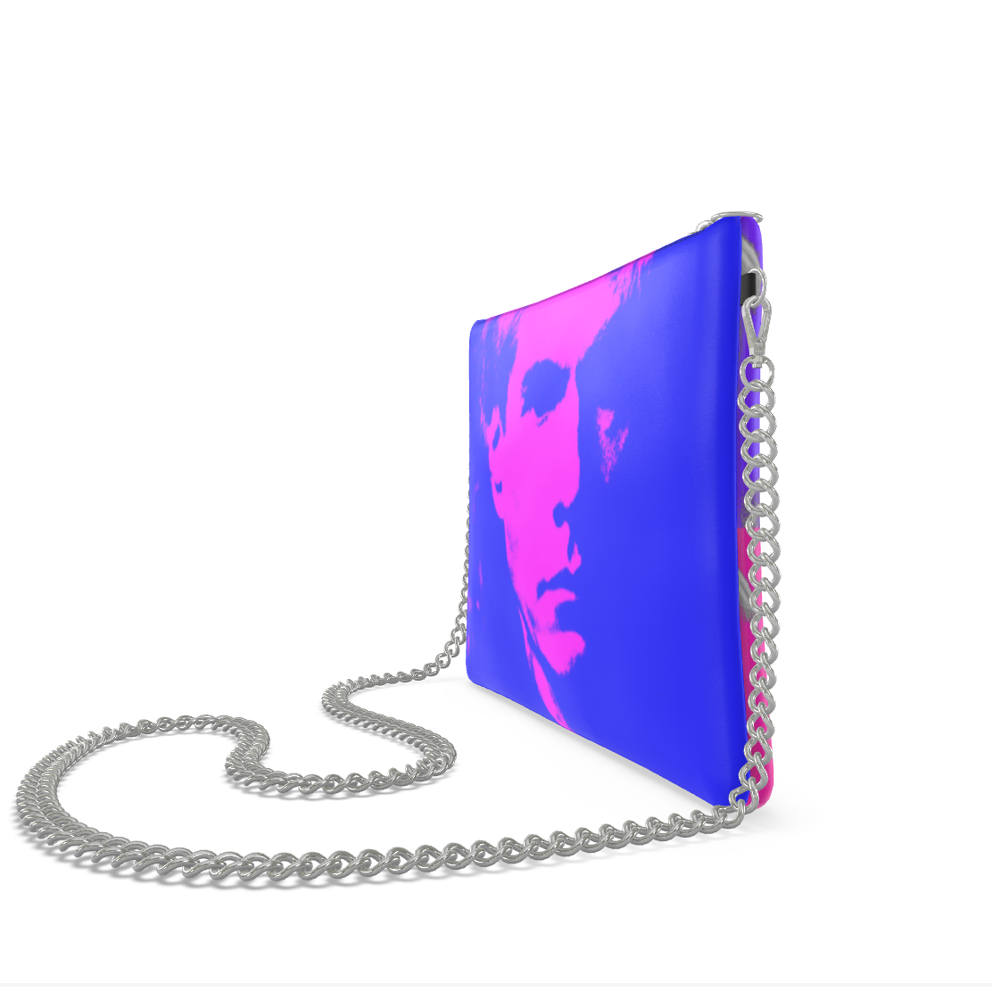 UNTITLED x LOST WARHOLS Pink and Purple Double-Sided Crossbody Bag - Limited Edition