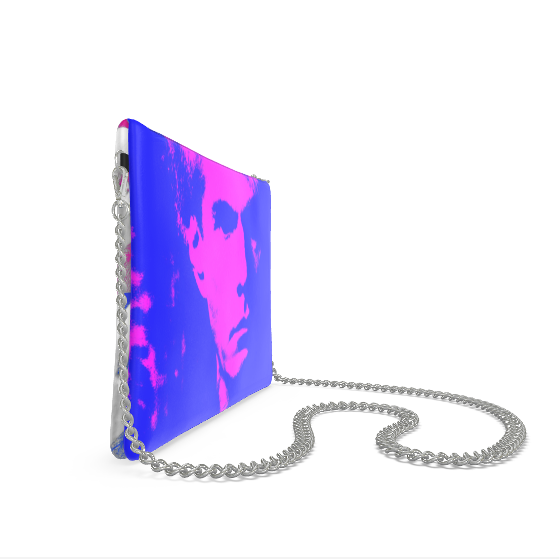 UNTITLED x LOST WARHOLS Pink and Purple Double-Sided Crossbody Bag - Limited Edition