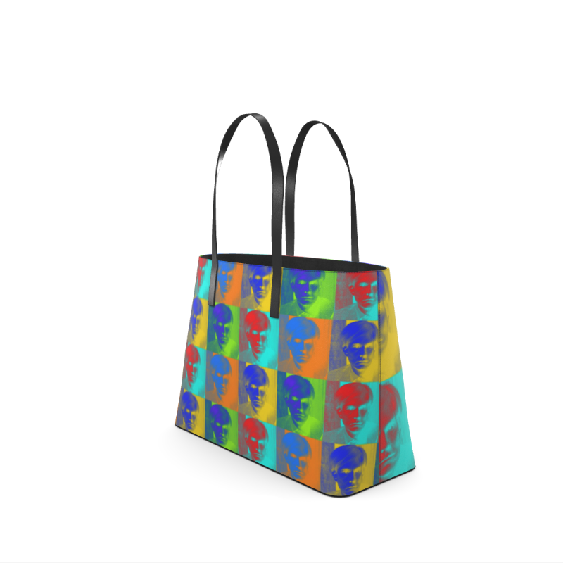 UNTITLED x LOST WARHOLS Rainbow Andy Leather Kika Tote Bag - Limited Edition