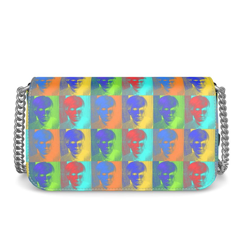 UNTITLED x LOST WARHOLS Rainbow Andy Leather Handbag - Limited Edition