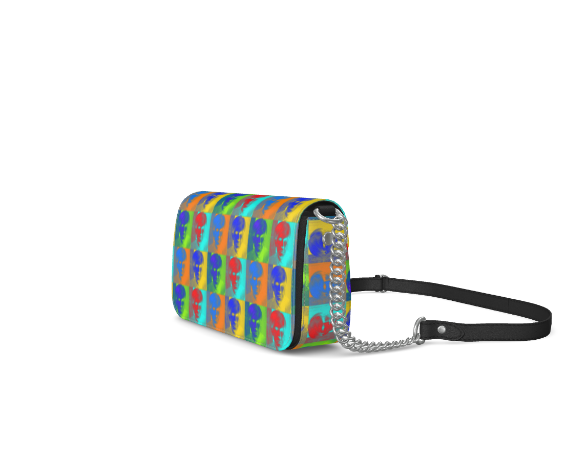 UNTITLED x LOST WARHOLS Rainbow Andy Leather Handbag - Limited Edition