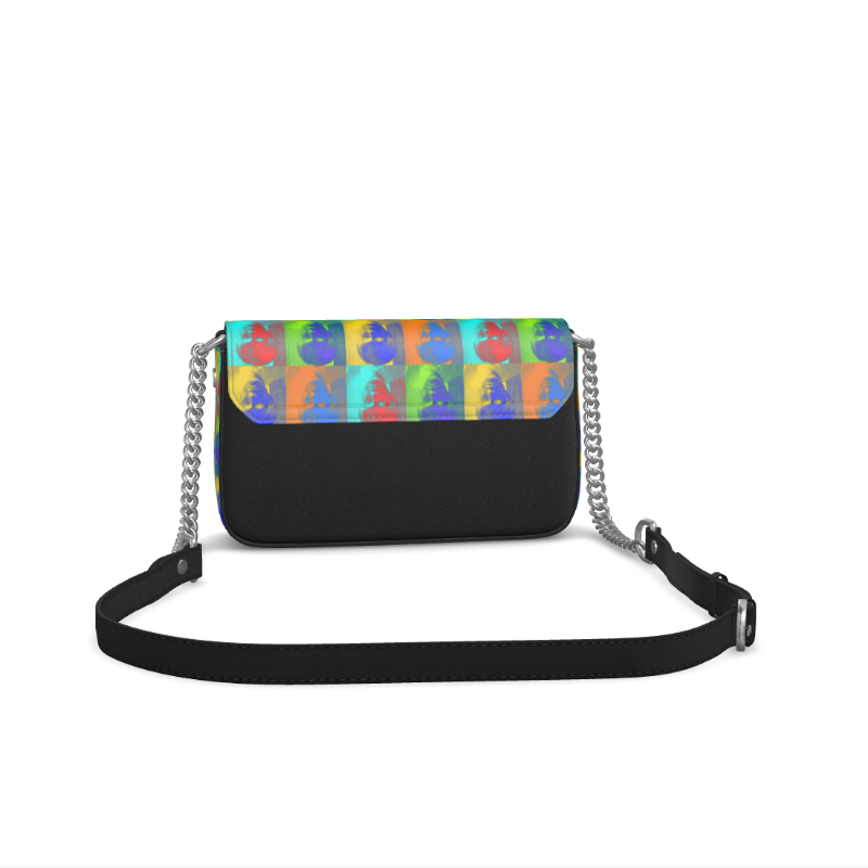 UNTITLED x LOST WARHOLS Rainbow Andy Leather Handbag - Limited Edition