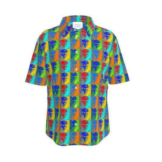 UNTITLED x LOST WARHOLS Rainbow Andy Men's Short Sleeve Shirt - Limited Edition