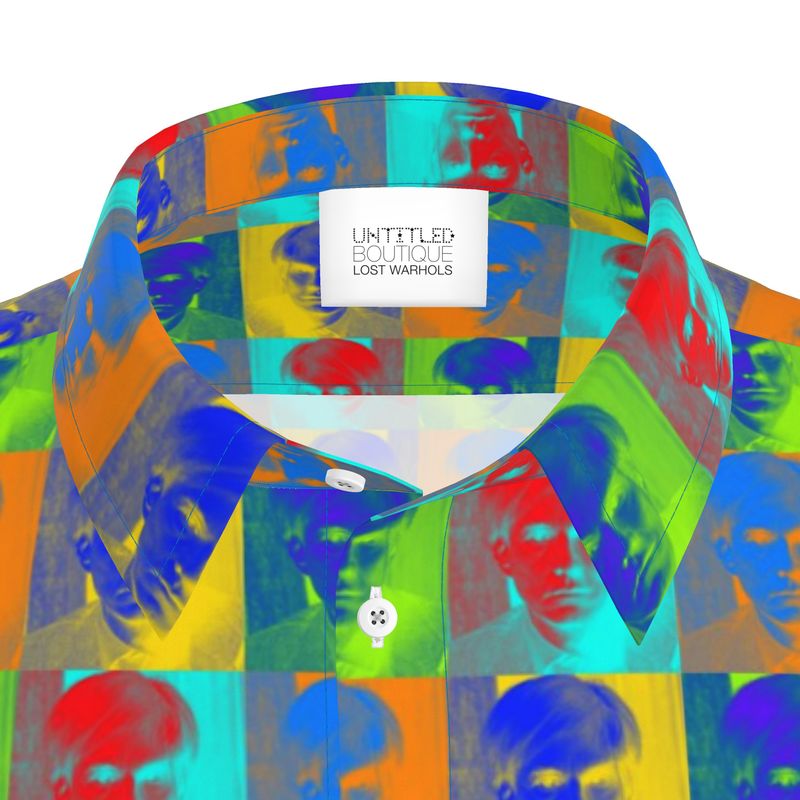 UNTITLED x LOST WARHOLS Rainbow Andy Men's Short Sleeve Shirt - Limited Edition