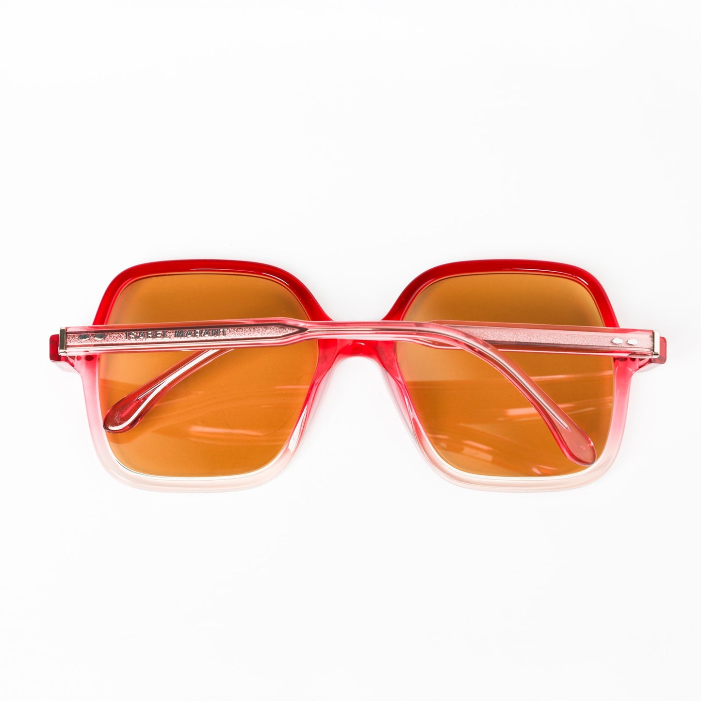 ISABEL MARANT Pink Oversize Gradient Designer Sunglasses
