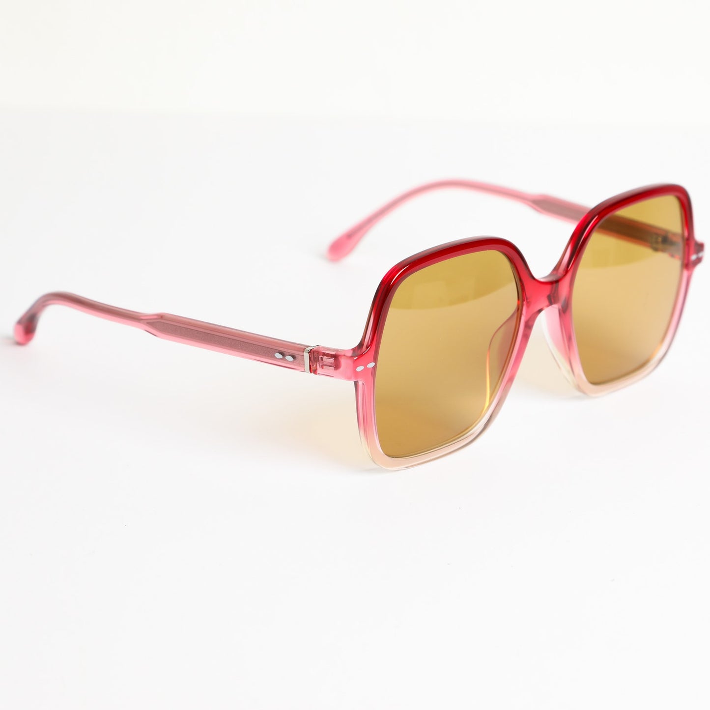 ISABEL MARANT Pink Oversize Gradient Designer Sunglasses