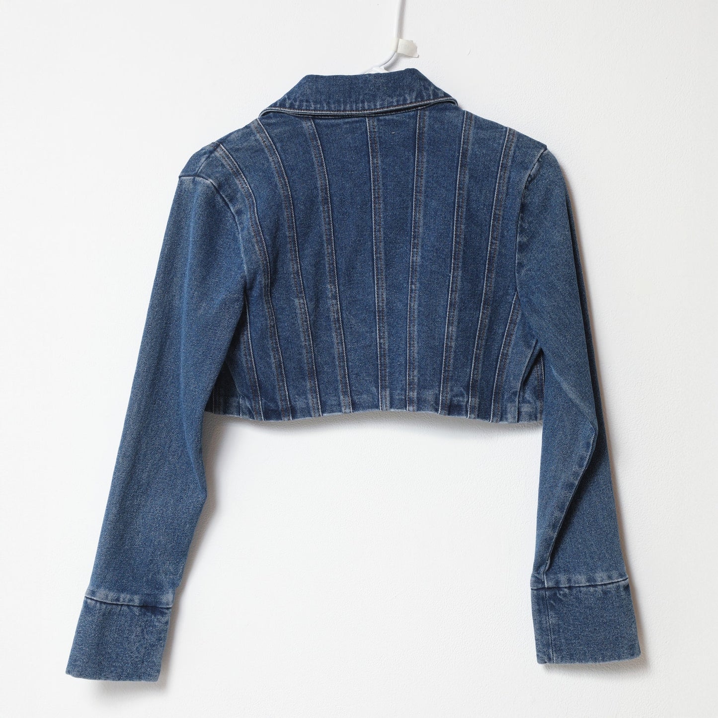 PALOMA WOOL Blue Cropped Denim Jacket New W/ Tags