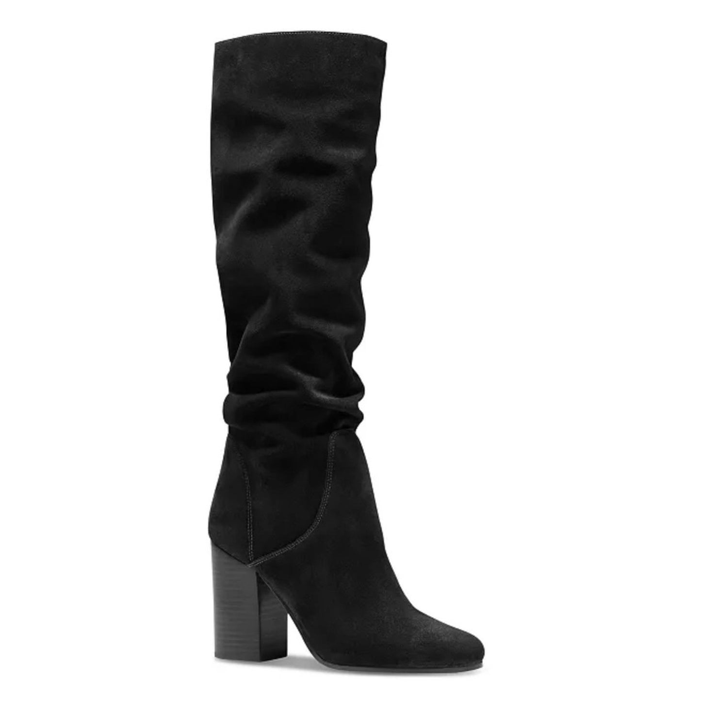 MICHAEL Michael Kors Women's Leigh Suede Dress Boots Black NEW WITH BOX