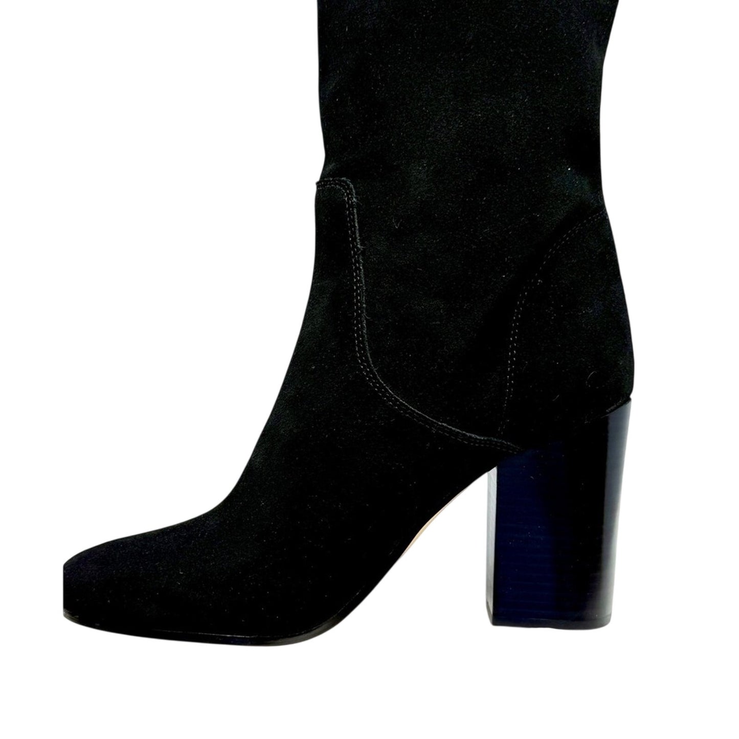 MICHAEL Michael Kors Women's Leigh Suede Dress Boots Black NEW WITH BOX