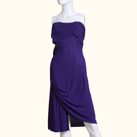 fitted lace wedding dress Attractive Knee Length Purple Party Dress Strapless Prom Dress W/Satin –  DaisyFormals-Bridesmaid and Formal Dresses in 59+ Colors