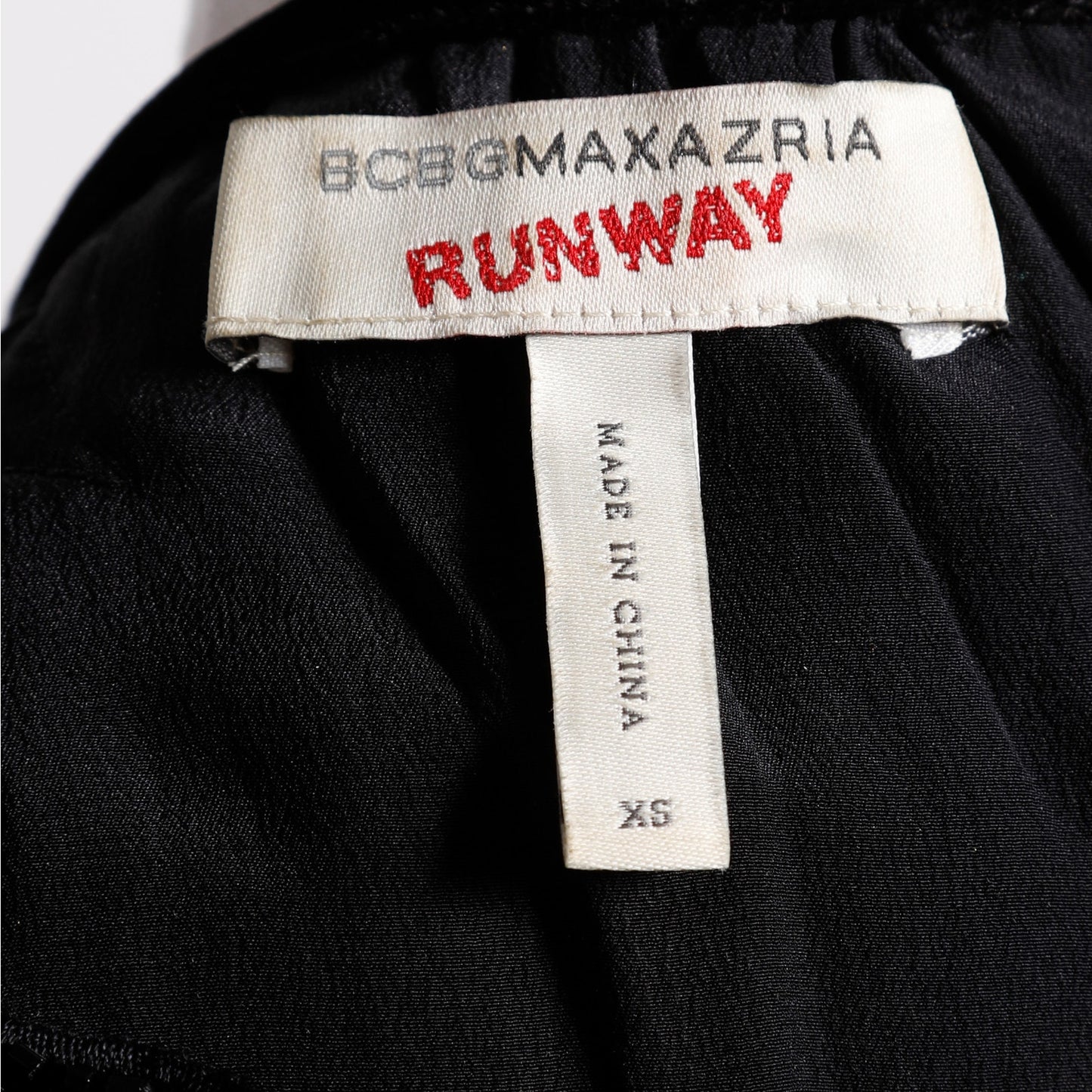 BCBGMAXAZRIA RUNWAY Vintage Gold and Black Velvet Silk Dress